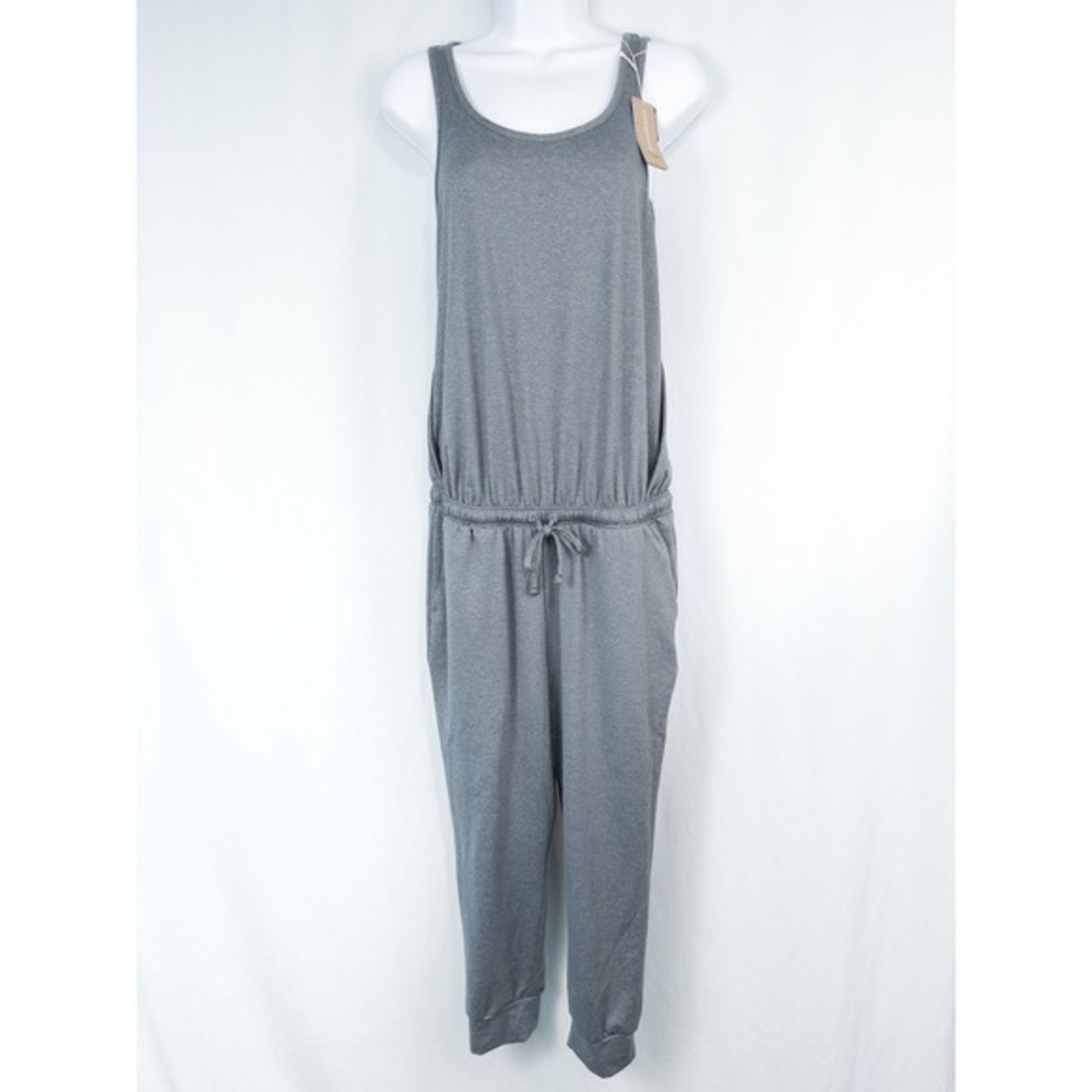 Patagonia Seabrook Jumpsuit Womens Small Plume Grey Athleisure Minimalist 75105